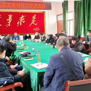 阜南縣關工委宣傳工作推進會召開